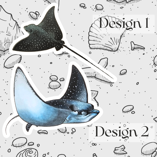 Spotted Eagle Ray Stickers