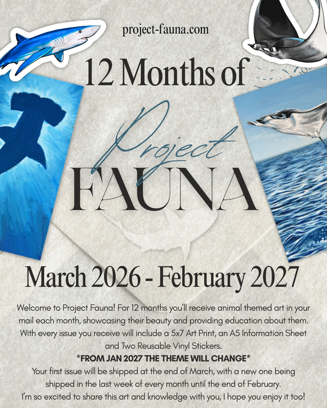 6-12 Months of Project Fauna