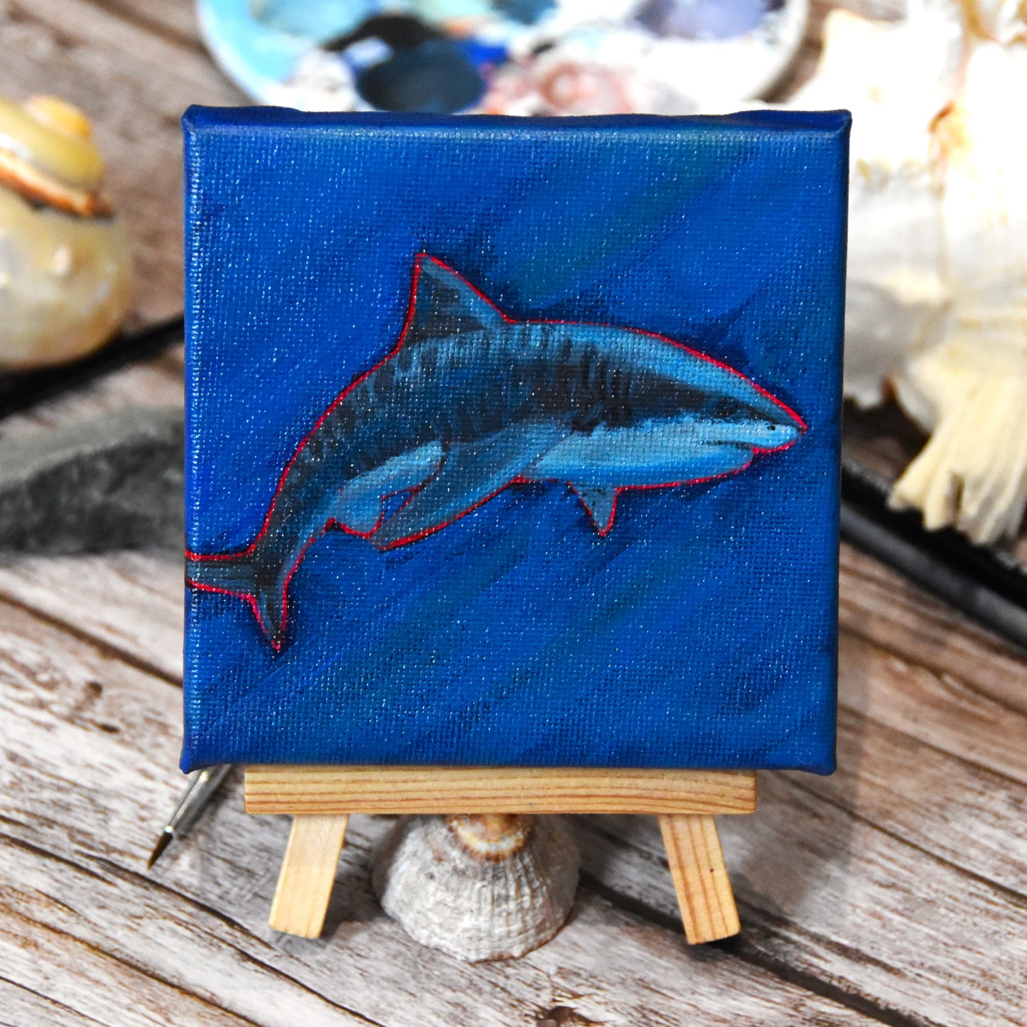 "Tiger Shark II" Original Painting