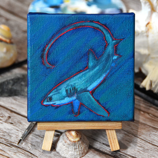 "Pelagic Thresher Shark II" Original Painting