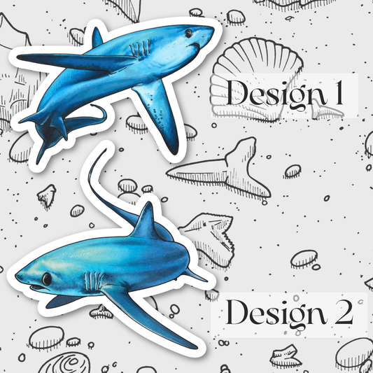 Pelagic Thresher Shark Stickers